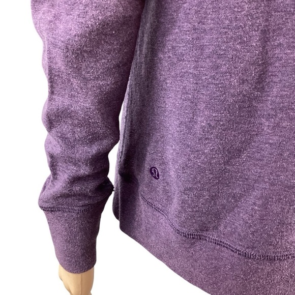 Lululemon In a Cinch Long Sleeve Tee Size 8 Purple - Picture 8 of 15
